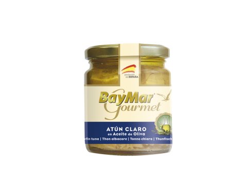 Filetes de atún claro en aceite de oliva. 220 g
